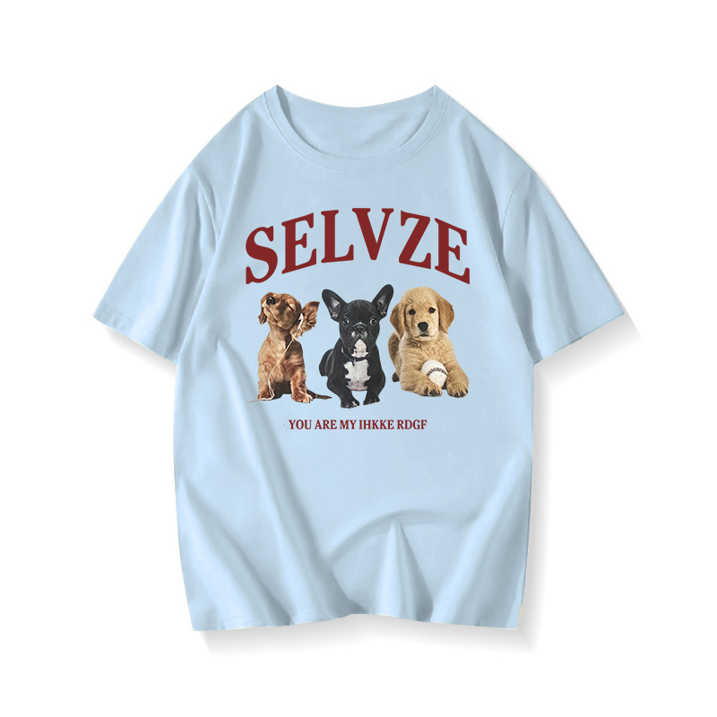 90s American Retro Cartoon Print Cotton Short Sleeve T-Shirt for Men and Women, Plus Size Loose Fit Couple's Top 90s American Retro Cartoon Print Cotton Short Sleeve T-Shirt for Men and Women, Plus Size Loose Fit Couple's Top