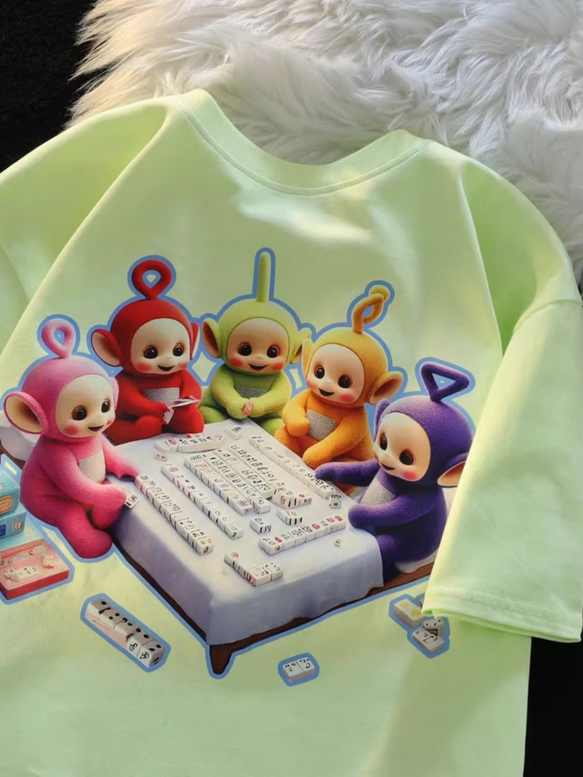 American Retro Cartoon Print Cotton Short Sleeve T-Shirt for Men and Women, Plus Size, Loose Fit, Versatile Couple Style American Retro Cartoon Print Cotton Short Sleeve T-Shirt for Men and Women, Plus Size, Loose Fit, Versatile Couple Style