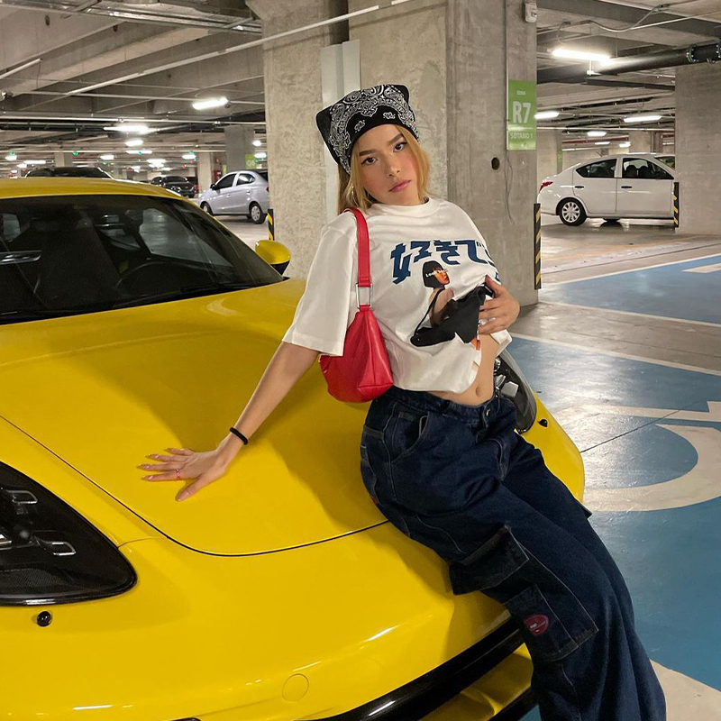 American Retro Cartoon White Short Sleeve T-Shirt for Women - Summer Oversized Street Style Top American Retro Cartoon White Short Sleeve T-Shirt for Women - Summer Oversized Street Style Top