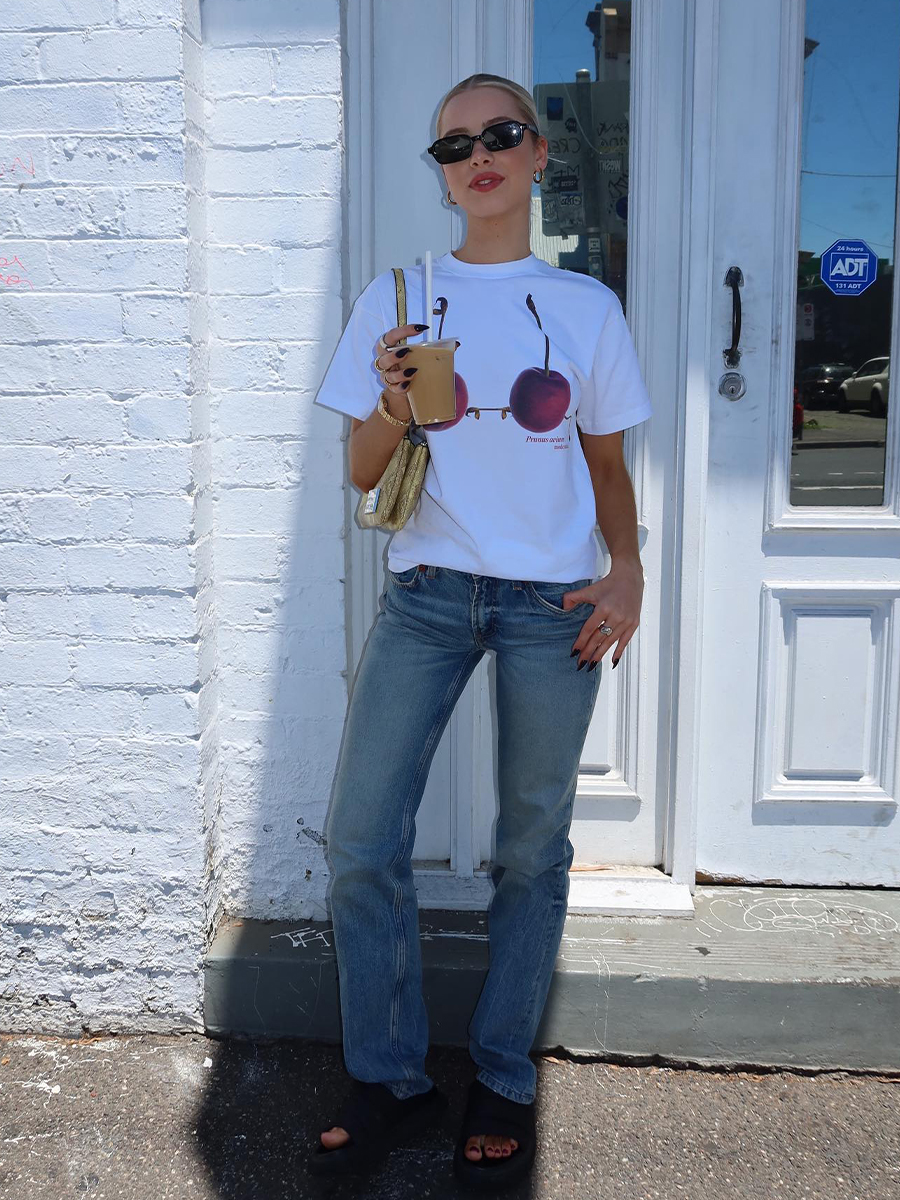 American Retro Cherry Fruit 3D Printed Short Sleeve T-Shirt for Women, Trendy Loose Fit Y2K Style Top American Retro Cherry Fruit 3D Printed Short Sleeve T-Shirt for Women, Trendy Loose Fit Y2K Style Top