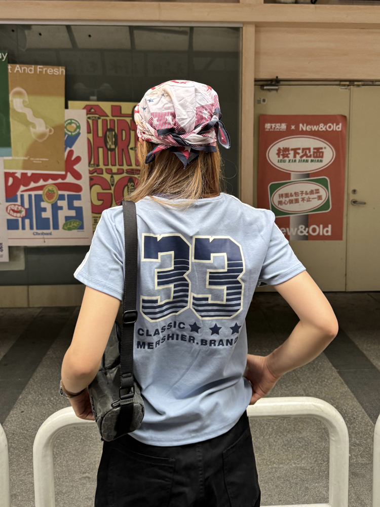 American Retro Color-Blocking Striped Short Sleeve T-Shirt with Small Collar for Women - Trendy Summer Streetwear American Retro Color-Blocking Striped Short Sleeve T-Shirt with Small Collar for Women - Trendy Summer Streetwear