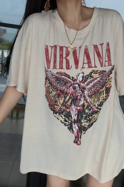 American Retro Couple T-Shirts for Spring/Summer 2024 - Loose Fit, Round Neck, Short Sleeve, Boyfriend Style, Trendy Fashion