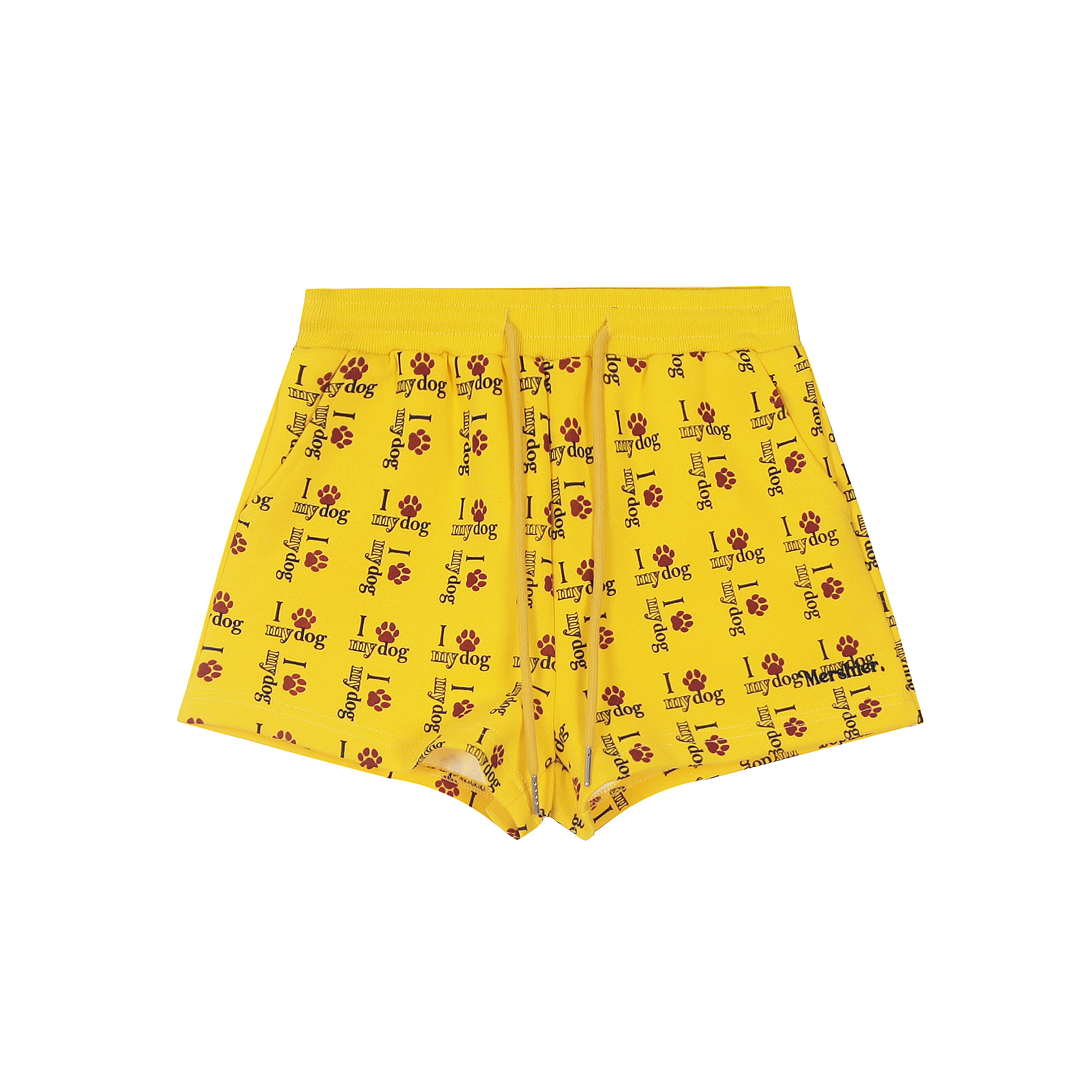 American Retro Dog Paw Print Low-Waist Three-Point Shorts for Summer – Unisex Loose Fit Casual Elastic Waist Pants American Retro Dog Paw Print Low-Waist Three-Point Shorts for Summer – Unisex Loose Fit Casual Elastic Waist Pants