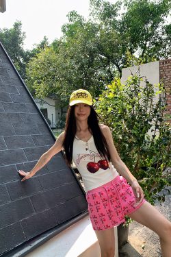 American Retro Dog Paw Print Low-Waist Three-Point Shorts for Summer – Unisex Loose Fit Casual Elastic Waist Pants