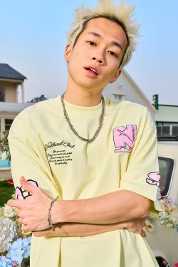 American Retro Embroidered Letter Short-Sleeve T-Shirt for Couples - Trendy 2025 Summer Style