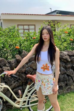 American Retro Floral Slim-Fit Mini Skirt for Women – Elegant Body-Hugging Pencil Skirt in Sexy Style