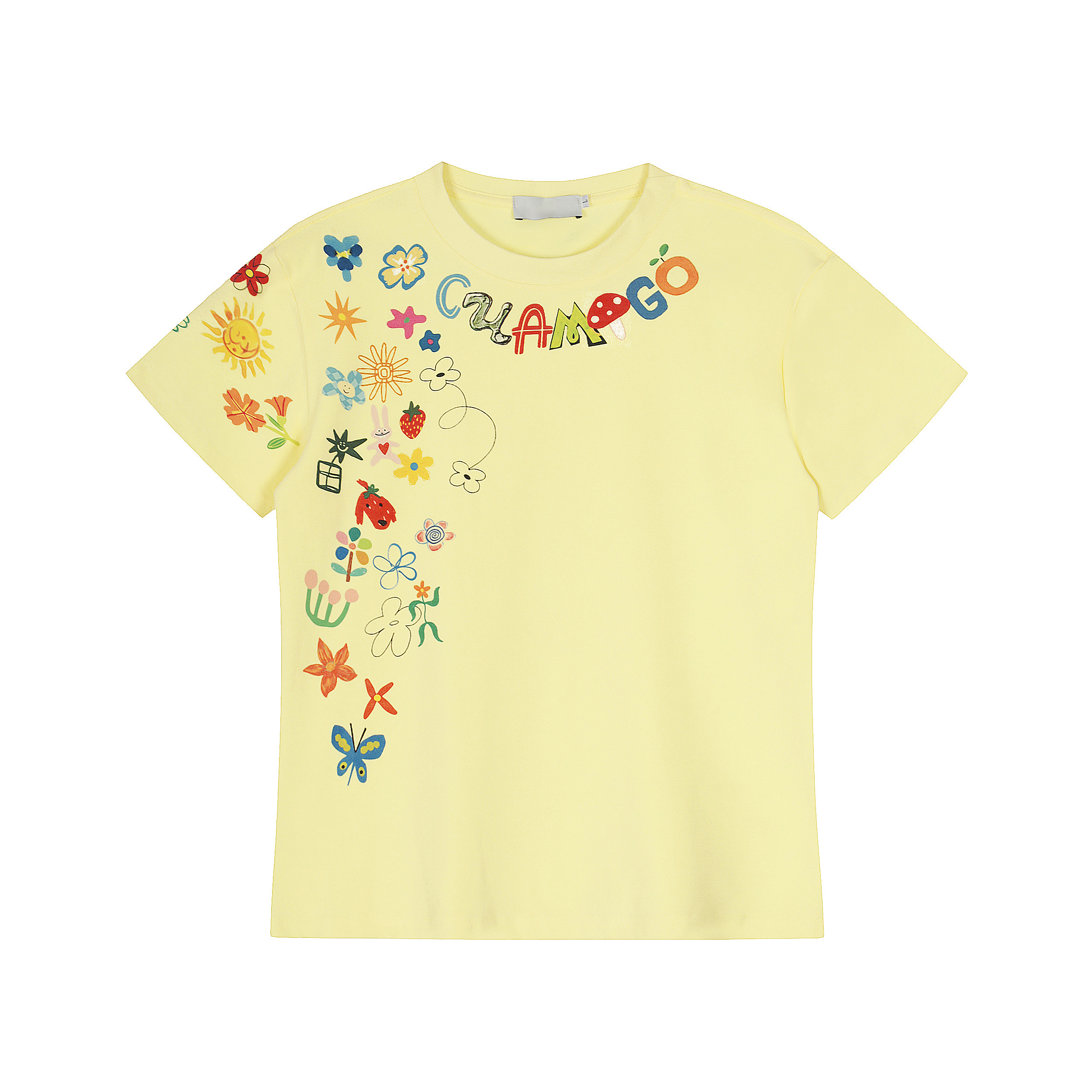 American Retro Fun Printed Letter Short-Sleeve T-Shirt - Unisex Casual Summer Loose Fit Top American Retro Fun Printed Letter Short-Sleeve T-Shirt - Unisex Casual Summer Loose Fit Top