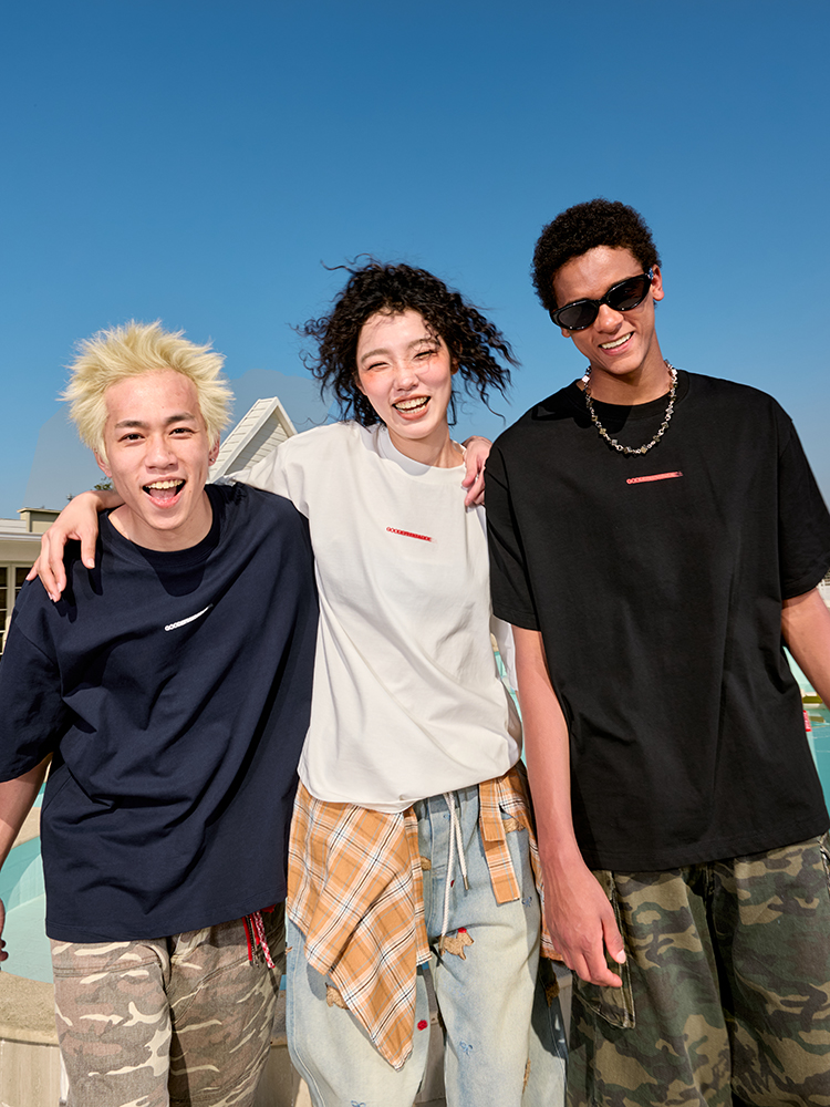 American Retro Letter Print Short Sleeve T-Shirt - Unisex Heavyweight Loose Fit - 2025 Summer Fashion, Y2K Style American Retro Letter Print Short Sleeve T-Shirt - Unisex Heavyweight Loose Fit - 2025 Summer Fashion, Y2K Style