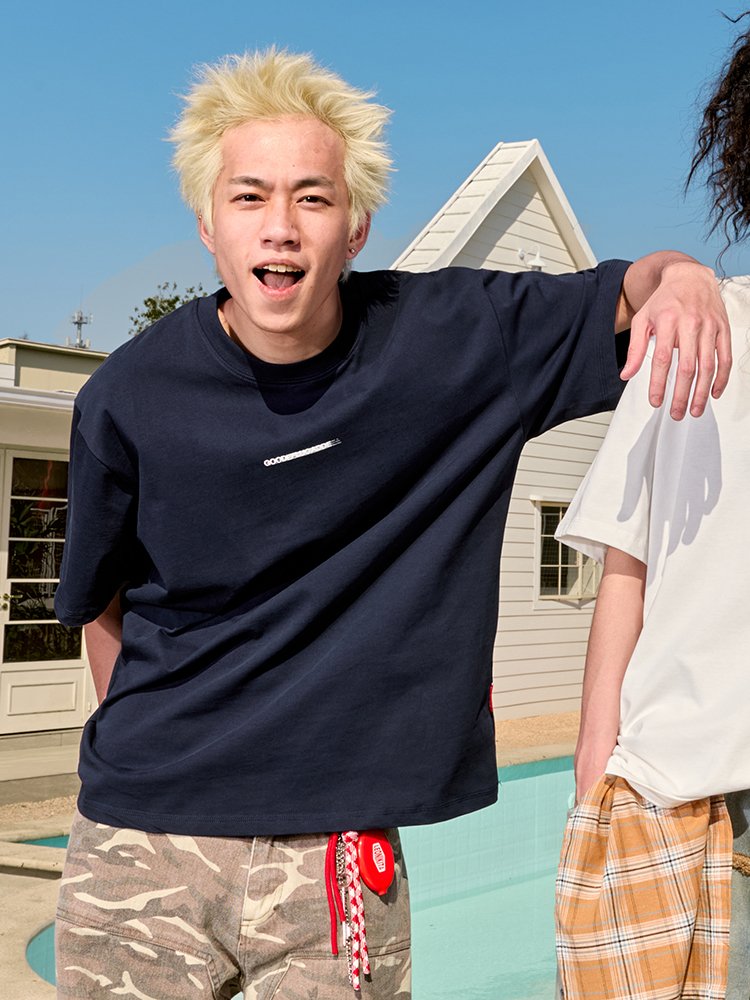 American Retro Letter Print Short Sleeve T-Shirt - Unisex Heavyweight Loose Fit - 2025 Summer Fashion, Y2K Style American Retro Letter Print Short Sleeve T-Shirt - Unisex Heavyweight Loose Fit - 2025 Summer Fashion, Y2K Style