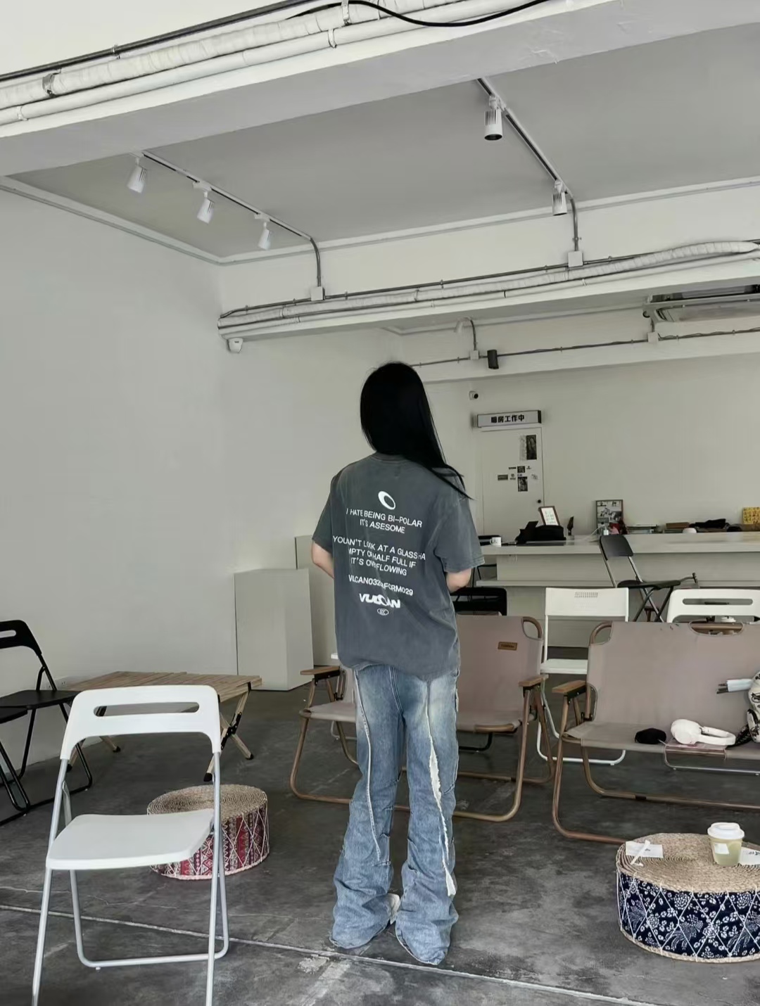 American Retro Letter Print Short-Sleeve T-Shirt for Women - Vintage 90s Loose Heavyweight Summer Top American Retro Letter Print Short-Sleeve T-Shirt for Women - Vintage 90s Loose Heavyweight Summer Top