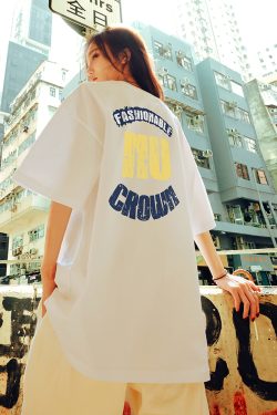 American Retro Letter Short-Sleeve T-Shirt for Men and Women - Casual Sports Tee, Trendy Summer Style 2025