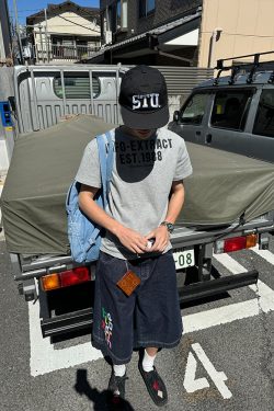 American Retro Letter Slogan Short Sleeve T-Shirt for Couples - Versatile Round Neck Trendy Loose Fit Unisex Top