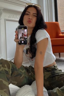 American Retro Little Angel Shoulder Short Sleeve T-Shirt for Women - Summer Crop Top, Slim Fit, Y2K Style