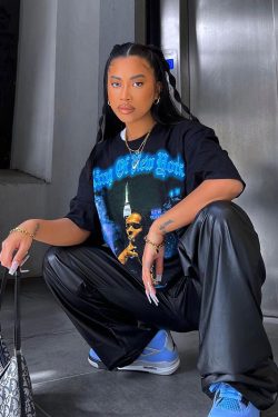 American Retro Oversized Short-Sleeve T-Shirt for Women - Vintage Summer Style, European & American Design, 90s Inspired Top