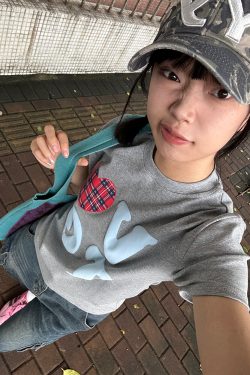 American Retro Plaid Heart Print Short Sleeve T-Shirt for Men and Women, Loose Casual Fit, Trendy Versatile Y2K Style Top