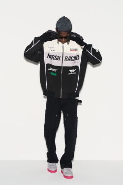 American-Style Motorcycle Racing Jacket | Harsh and Cruel Design | Unisex Biker Jacket for 90s and Y2K Inspired Fashion