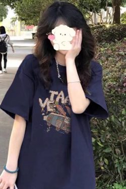 American Style Pure Cotton Plus Size Loose-Fitting Short Sleeve T-Shirt for Men and Women - Unisex Designer Top