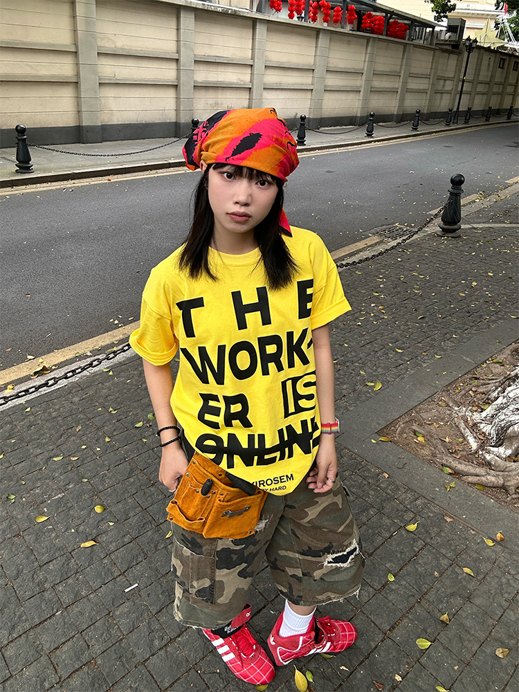 American Vintage Letter Print Short Sleeve Unisex Summer T-Shirt - Casual Loose Fit Round Neck Streetwear Style American Vintage Letter Print Short Sleeve Unisex Summer T-Shirt - Casual Loose Fit Round Neck Streetwear Style