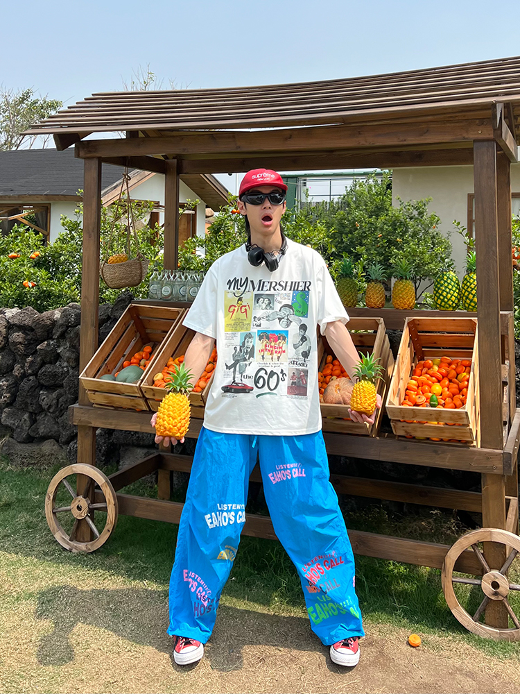 American Vintage Portrait Fun Print T-Shirt for Summer - Unisex Loose Casual Round Neck Creative Short Sleeve Top American Vintage Portrait Fun Print T-Shirt for Summer - Unisex Loose Casual Round Neck Creative Short Sleeve Top