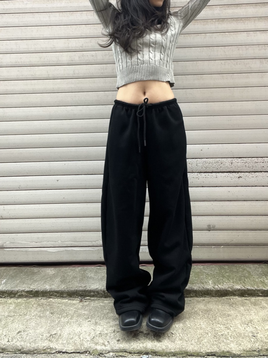 American Vintage Sports Casual Drawstring Loose Fit Slimming Banana Sweatpants for Women - Y2K Athletic Style American Vintage Sports Casual Drawstring Loose Fit Slimming Banana Sweatpants for Women - Y2K Athletic Style