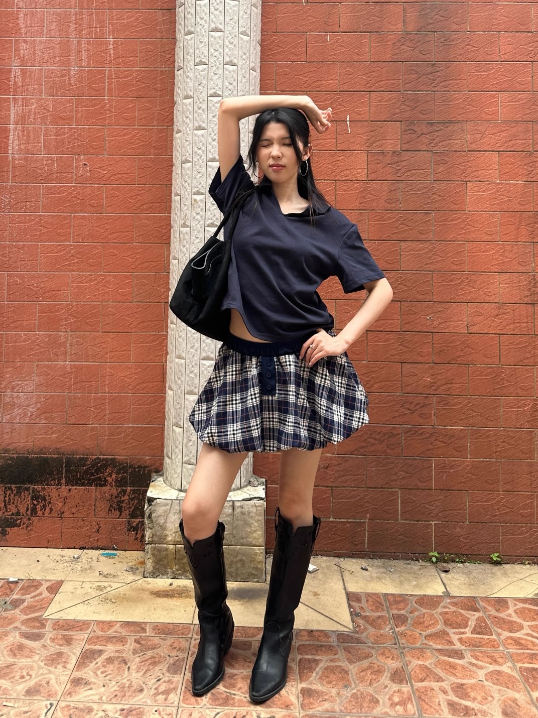 American Vintage Style Casual Plaid Tulip Skirt for Women - 2025 Chic Design, Trendy Y2K Fashion, Perfect for Everyday Wear American Vintage Style Casual Plaid Tulip Skirt for Women - 2025 Chic Design, Trendy Y2K Fashion, Perfect for Everyday Wear