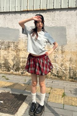 American Vintage Style Casual Plaid Tulip Skirt for Women - 2025 Chic Design, Trendy Y2K Fashion, Perfect for Everyday Wear