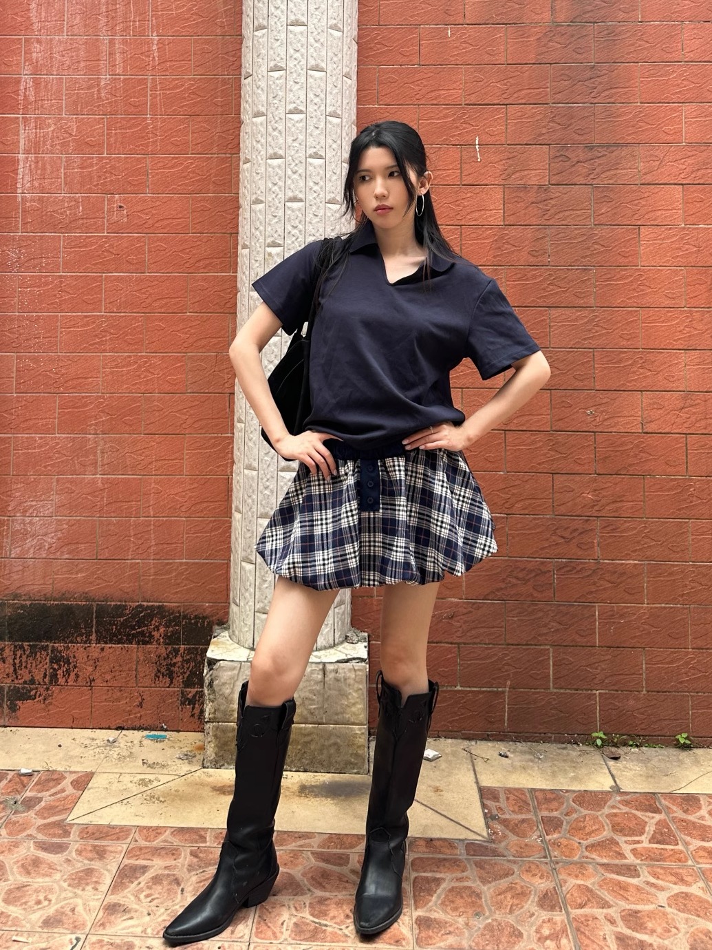 American Vintage Style Casual Plaid Tulip Skirt for Women - 2025 Chic Design, Trendy Y2K Fashion, Perfect for Everyday Wear American Vintage Style Casual Plaid Tulip Skirt for Women - 2025 Chic Design, Trendy Y2K Fashion, Perfect for Everyday Wear