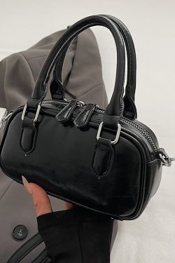 Angola Red Textured Handbag for Women - 2025 New Style Wedding Bowling Bag, Small Square Crossbody Shoulder Bag