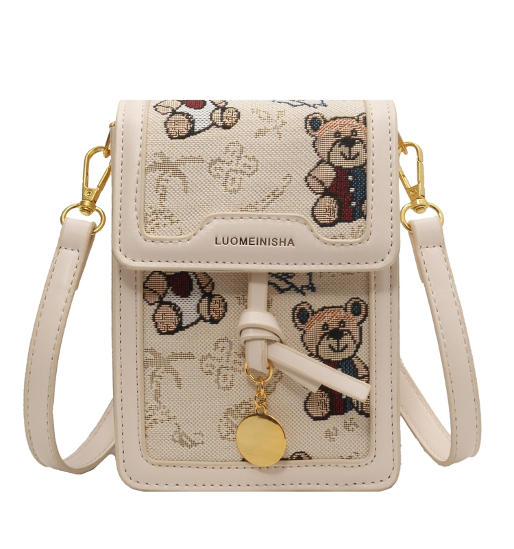 Artistic Cartoon Phone Bag for Women - Versatile Textured Crossbody Shoulder Bag - Trendy Autumn 2025 Fashion Artistic Cartoon Phone Bag for Women - Versatile Textured Crossbody Shoulder Bag - Trendy Autumn 2025 Fashion