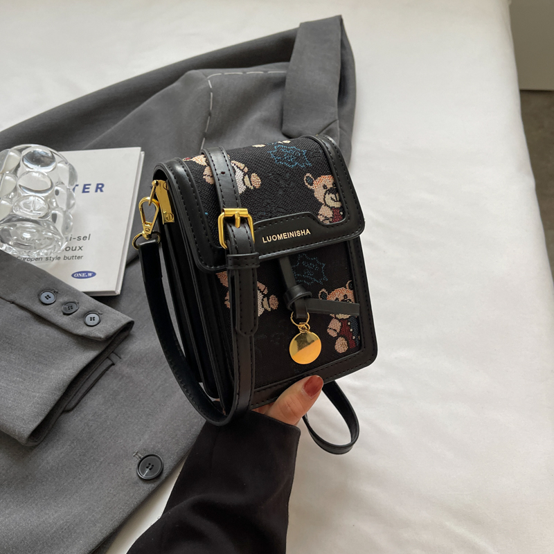 Artistic Cartoon Phone Bag for Women - Versatile Textured Crossbody Shoulder Bag - Trendy Autumn 2025 Fashion Artistic Cartoon Phone Bag for Women - Versatile Textured Crossbody Shoulder Bag - Trendy Autumn 2025 Fashion