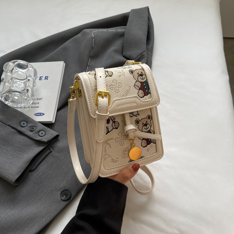 Artistic Cartoon Phone Bag for Women - Versatile Textured Crossbody Shoulder Bag - Trendy Autumn 2025 Fashion Artistic Cartoon Phone Bag for Women - Versatile Textured Crossbody Shoulder Bag - Trendy Autumn 2025 Fashion