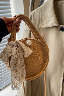 Autumn 2025 Woven Beach Tote Bag for Women, Straw Handbag, Perfect for Seaside and Vacation Getaways