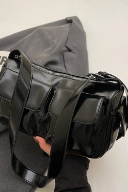 Autumn Angola Red Vintage Small Square Bag for Women - Trendy Shoulder Crossbody Bag 2025 Fashion Essential