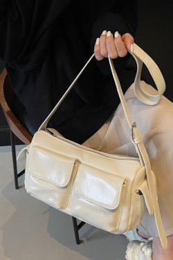 Autumn Angola Red Vintage Small Square Bag for Women - Trendy Shoulder Crossbody Bag 2025 Fashion Essential