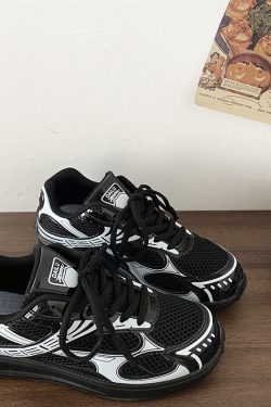 Autumn Mesh Casual Sports Shoes for Women - Trendy Breathable Lightweight Running Dad Shoes - Versatile A-Gan Style