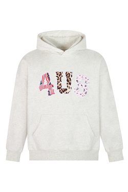 Autumn Winter Camouflage Couple Hoodie with Cashew Flower Leopard Print and Letter Patch Embroidery, Y2K Streetwear Fashion