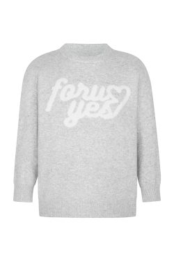 Autumn Winter Casual Heart Print Knitted Sweater - Loose Fit Round Neck Pullover, National Trendy Style for Cozy Days