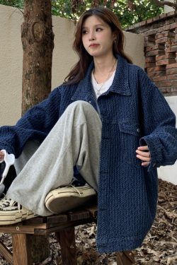 Autumn Women's Denim Jacket - Niche Loose BF Style, Casual Top for Work, Small Fragrant Wind Ins Design