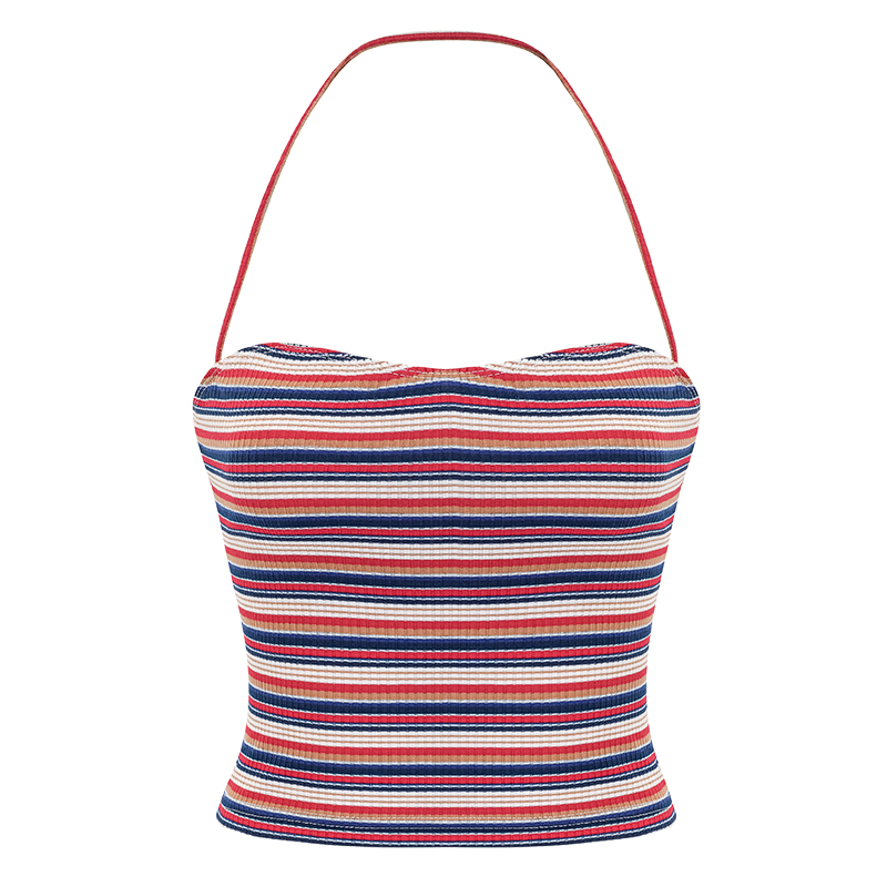 Backless Halter Tank Top for Women - Sexy Fitted Base Layer in European & American Style, Chic Summer Essential Backless Halter Tank Top for Women - Sexy Fitted Base Layer in European & American Style, Chic Summer Essential