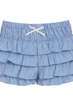 Blue Love Atmospheric Niche Design Casual Low-Waist Shorts for Home and Outdoor Wear - Trendy Y2K Style