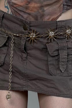 Bohemian Vintage Knight Waist Cincher Belt – Ethnic Y2K Retro Accessories Collection for Chic Style