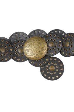 Bohemian Vintage Knight Waist Cincher Belt – Ethnic Y2K Retro Accessories Collection for Chic Style