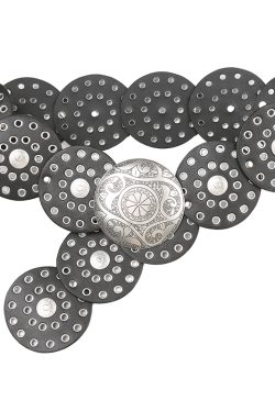 Bohemian Vintage Knight Waist Cincher Belt – Ethnic Y2K Retro Accessories Collection for Chic Style