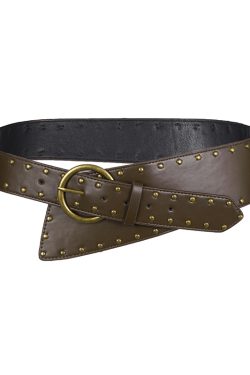 Bohemian Vintage Knight Waist Cincher Belt – Ethnic Y2K Retro Accessories Collection for Chic Style