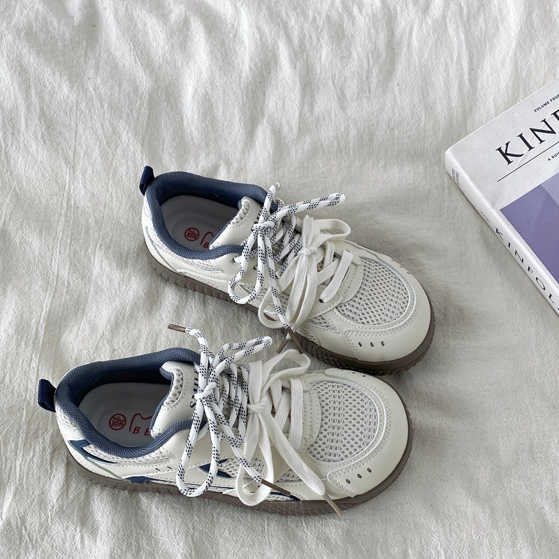 Breathable Mesh Training Sneakers for Women - 2025 Spring Summer Casual Sports Shoes in White - Ultra-Hot Trendy Niche Style Breathable Mesh Training Sneakers for Women - 2025 Spring Summer Casual Sports Shoes in White - Ultra-Hot Trendy Niche Style