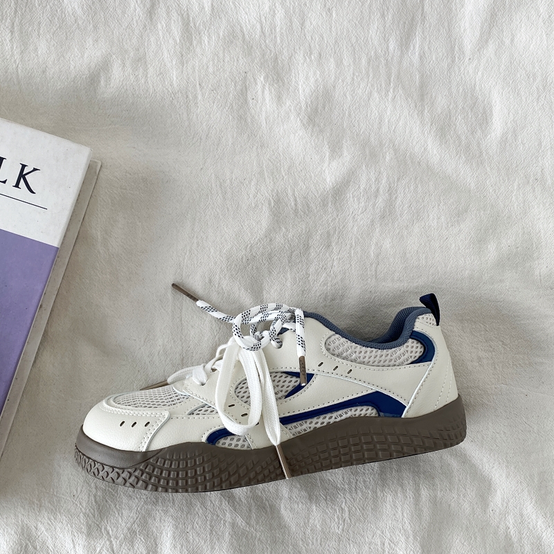 Breathable Mesh Training Sneakers for Women - 2025 Spring Summer Casual Sports Shoes in White - Ultra-Hot Trendy Niche Style Breathable Mesh Training Sneakers for Women - 2025 Spring Summer Casual Sports Shoes in White - Ultra-Hot Trendy Niche Style