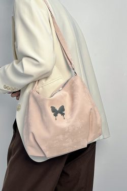 Casual Pink Crossbody Shoulder Bag for Women - Large Capacity Commuting Bag in Trendy Girl-Style Design