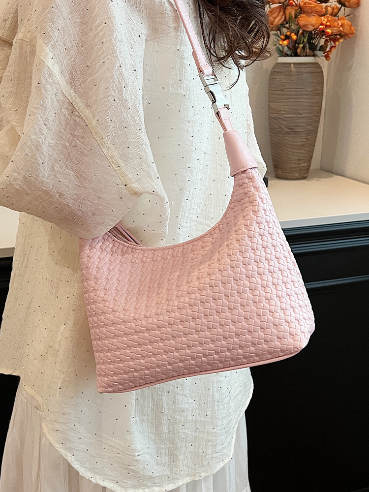 Chic Minimalist Pea Bag for Women, Summer 2025, Versatile Korean Style Shoulder & Crossbody Bag Chic Minimalist Pea Bag for Women, Summer 2025, Versatile Korean Style Shoulder & Crossbody Bag