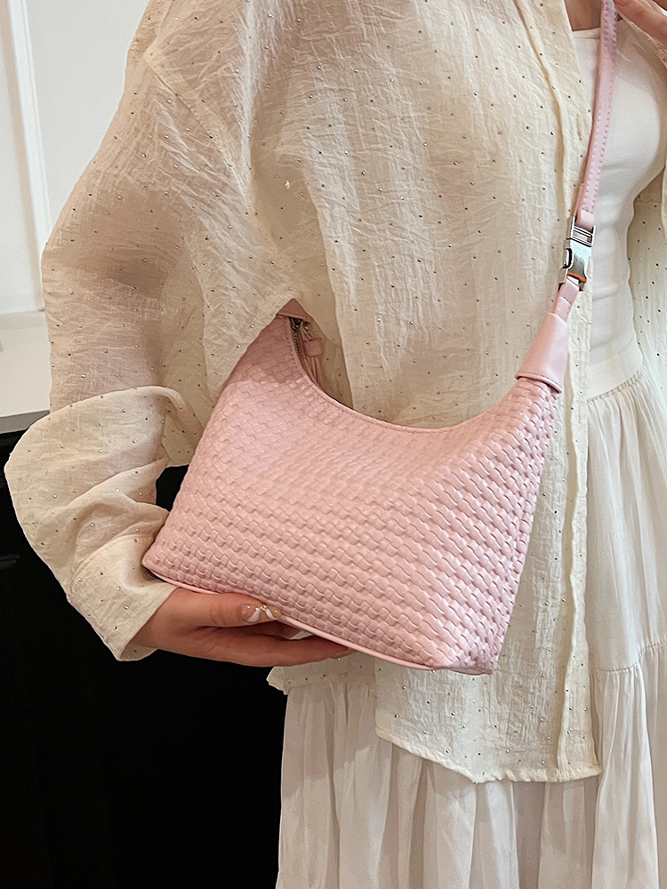 Chic Minimalist Pea Bag for Women, Summer 2025, Versatile Korean Style Shoulder & Crossbody Bag Chic Minimalist Pea Bag for Women, Summer 2025, Versatile Korean Style Shoulder & Crossbody Bag