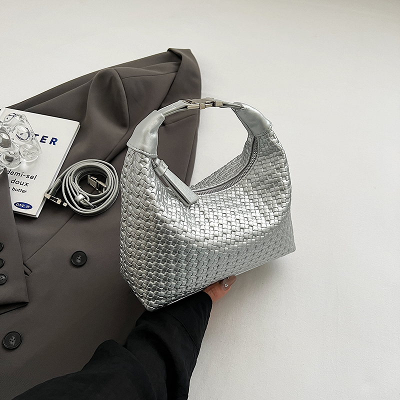 Chic Minimalist Pea Bag for Women, Summer 2025, Versatile Korean Style Shoulder & Crossbody Bag Chic Minimalist Pea Bag for Women, Summer 2025, Versatile Korean Style Shoulder & Crossbody Bag